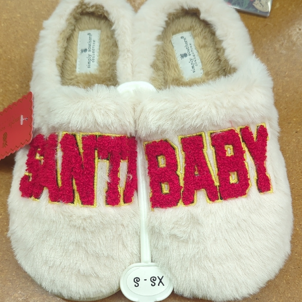 Santa Baby Slippers - Santa baby